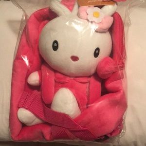 Pink Bunny Backpack  New.